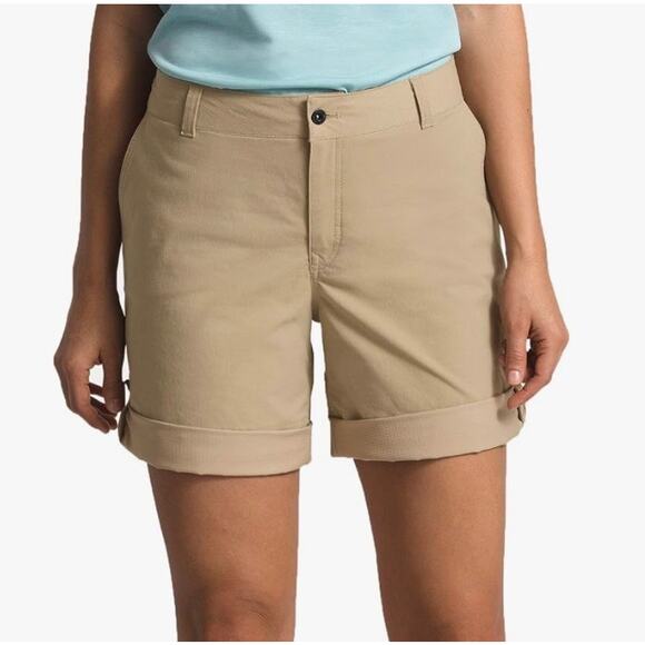 The North Face Pants - NWT‎ THE NORTH FACE Women’s Wandur Hike Short Dune Beige Size 10 Hiking Outdoors